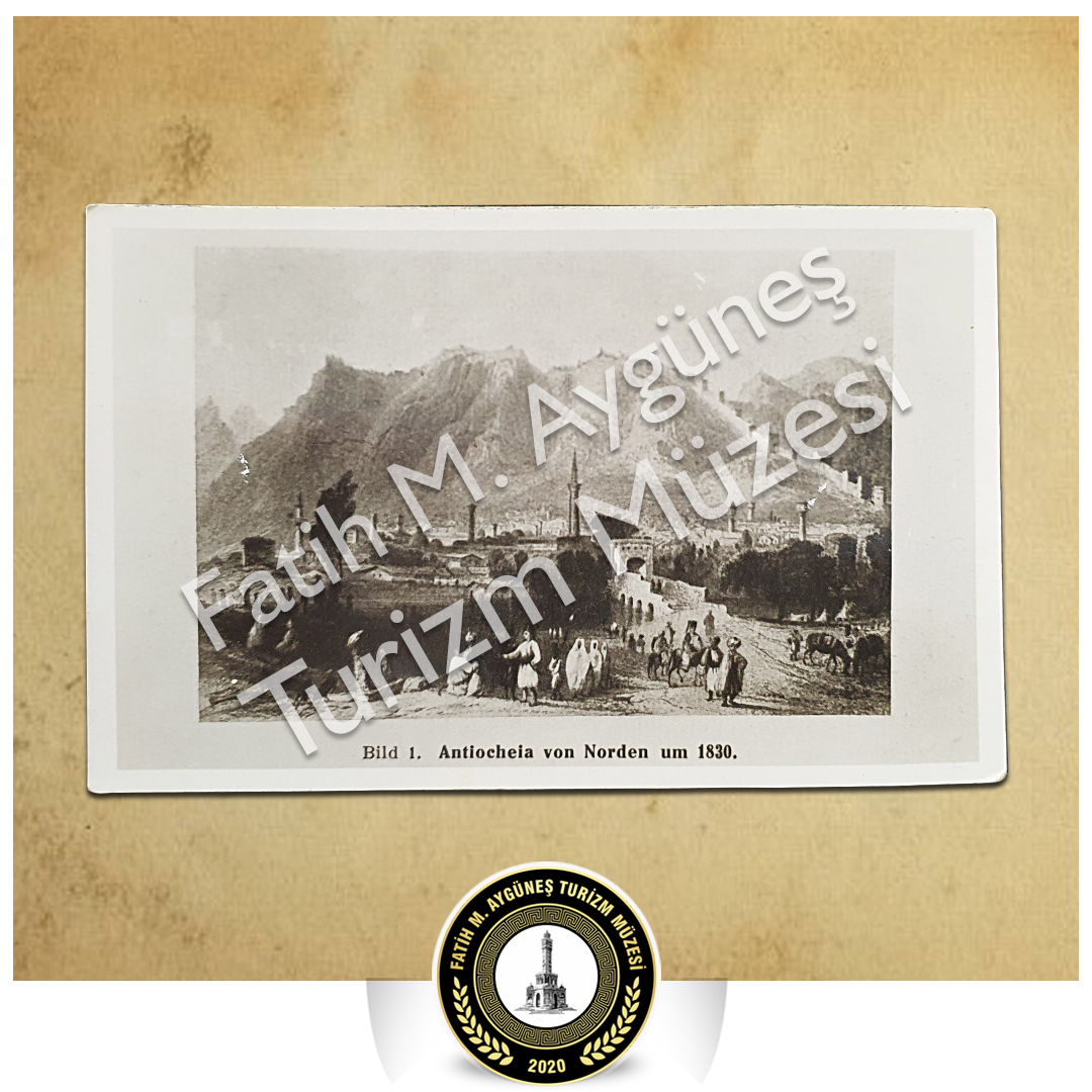 1830'lu yıllarda Antakya'nın kuzeyinden bir görüntü