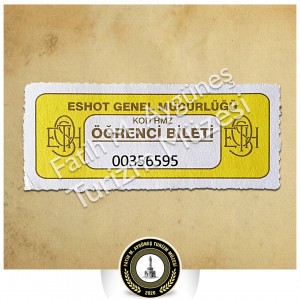 ESHOT Genel Müdürlüğü öğrenci otobüs bileti