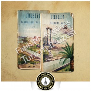 1953 Tarihli Türkiye Karayolu Haritası