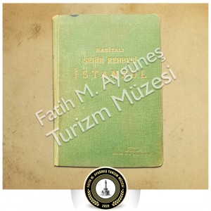 1955 yılında Halk Basımevi tarafından basılan İstanbul Haritalı Şehir Rehberi