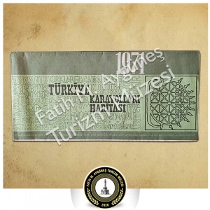 1971 Tarihli Türkiye Karayolları Haritası