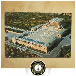 Ankara Anıtkabir'e yukarıdan bakış