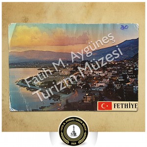 1981 yılına ait Fethiye Temalı Kartpostal