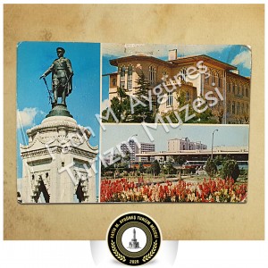 1980'li yıllara ait Konya Temalı Kartpostal