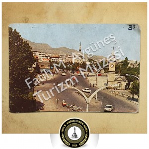 1980'li yıllara ait Kayseri Temalı Kartpostal
