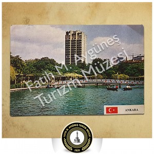 1980'li yıllara ait Ankara Temalı Kartpostal