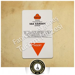 Sea Garden Otel Manyetik Kapı Kartı