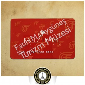 Falez Otel Manyetik Kapı Kartı