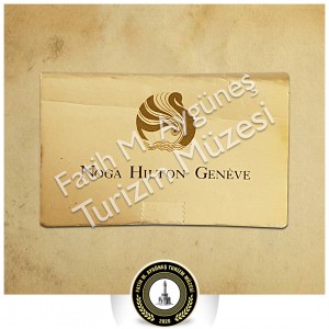 Cenevre Hilton Otel Kibrit Kutusu
