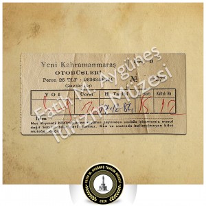 Yeni Kahramanmaraş Seyahat Otobüs Bileti