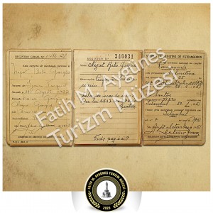 1951 yılında Brezilya Konsolosluğu tarafından onaylanarak verilen pasaport