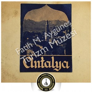 1959 tarihli Cemil Toksöz'ün kaleme aldığı Ayyıldız Matbaası tarafından basılan Antalya kitabı