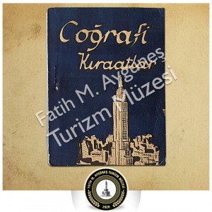 1958 tarihli Cevat Korkut'un kaleme aldığı İzmir-Hepak Matbaası tarafından basılan Coğrafi Kıraatlar kitabı